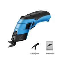 ZK40 Electric Scissors Cloth Cut Machine Lithium Charging Leather Sewing Tailor Scissor Tungsten Steel Blade Portable Hand Tool 1