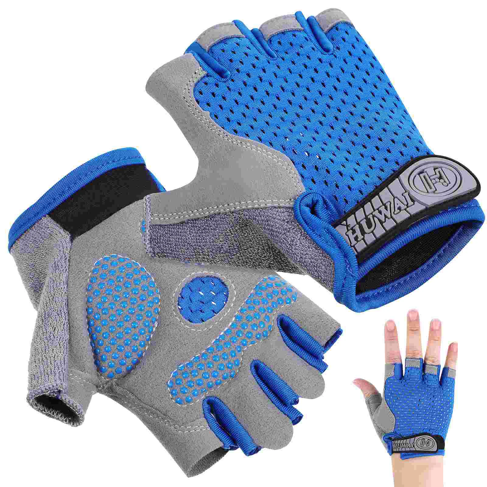 

1 Pairs Bike Gloves Half Finger Cycling Gloves Outdoor Sports Gloves for Riding Camping