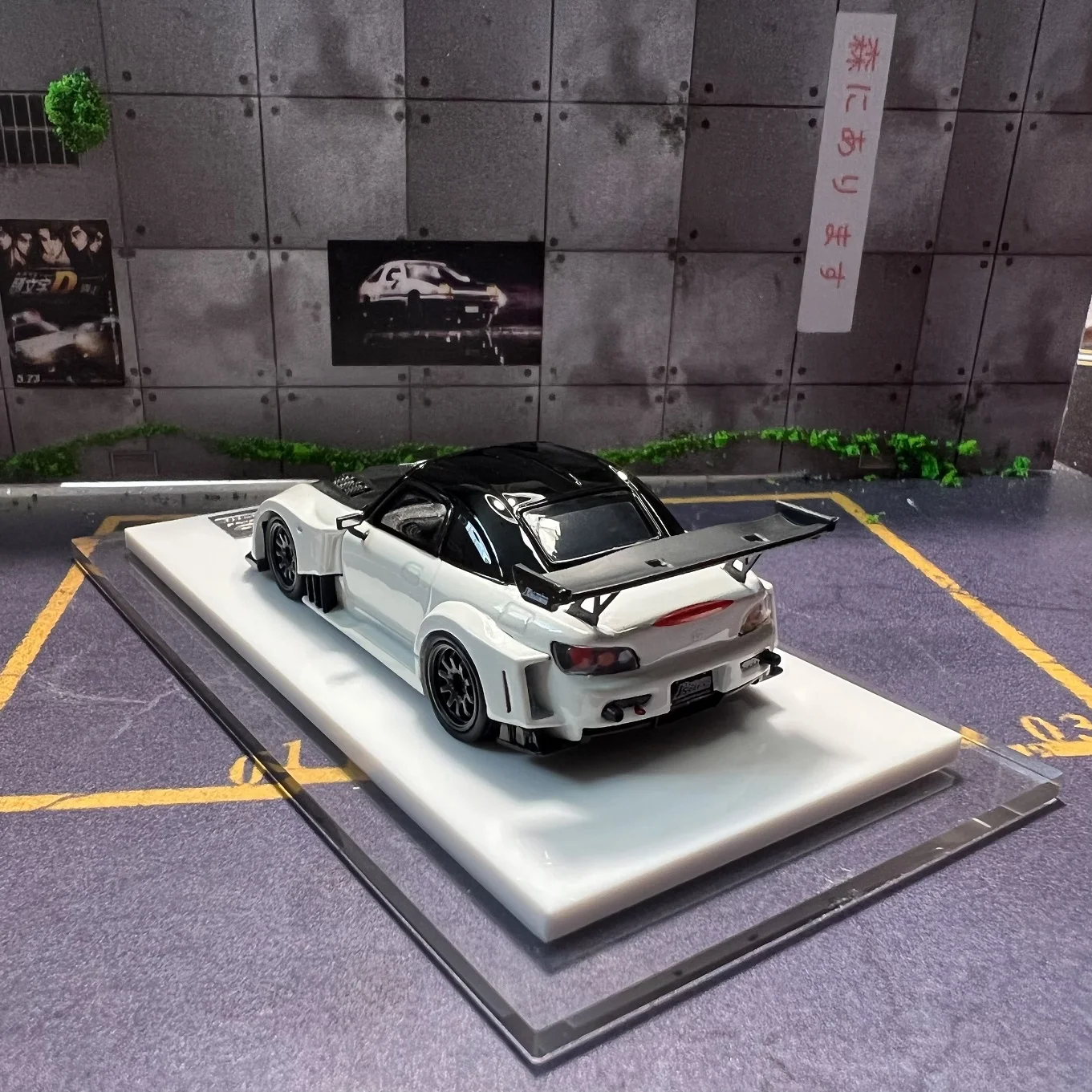 ONE MODEL 1:64 Honda S2000  Racing Carl Resin  Diecast Car Model 5
