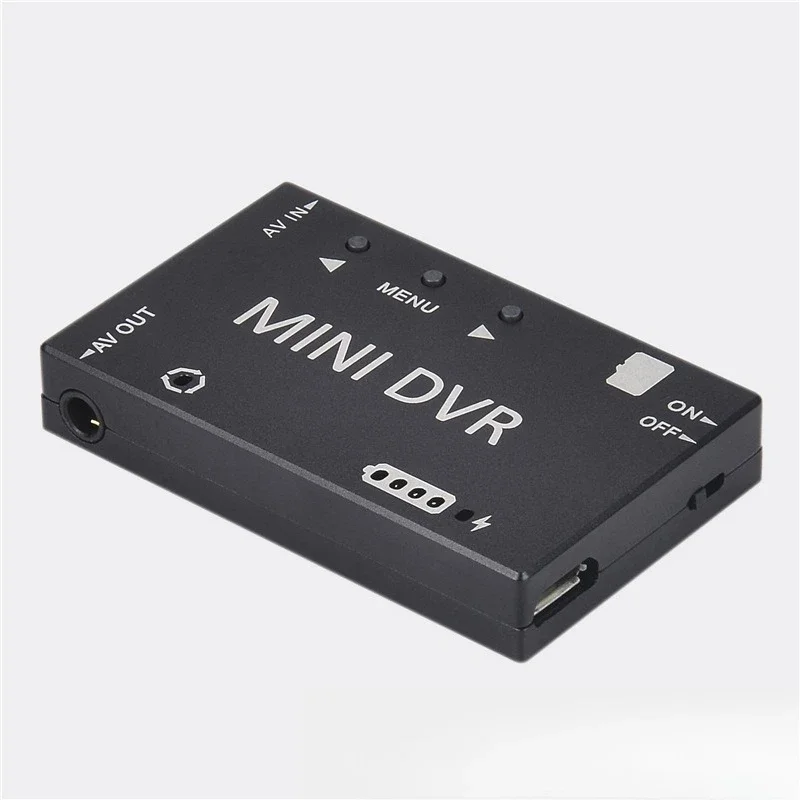 Vue du mini drone FPV avec caméra DVR 720p, idéal pour capturer des vidéos aériennes simples.
