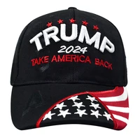 Stylish Donald Trump 2024 Cap USA Baseball Caps Keep America Great Snapback President Hat Embroidery Fashion Unisex Sunshade Hat 2