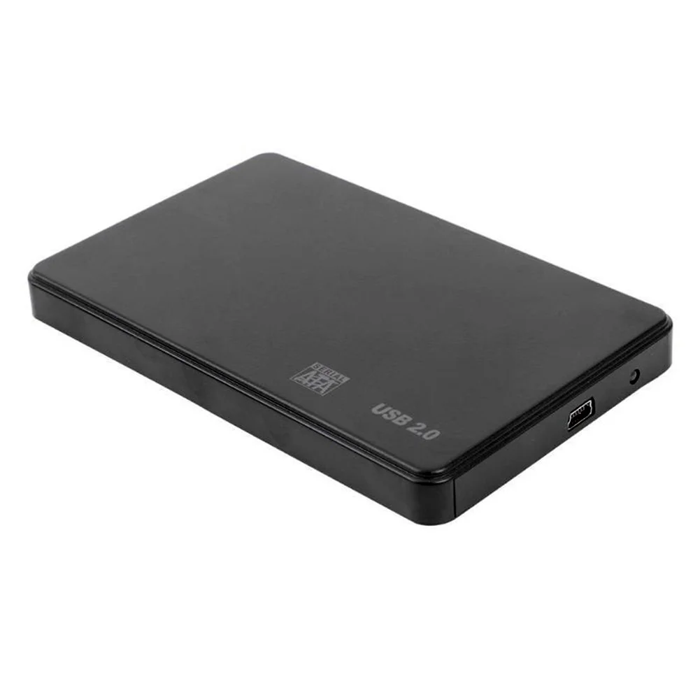 Plastic 3TB USB 2.0/3.0 Hard Disk Enclosure 2.5 inch SATA SSD HDD Mobile Case