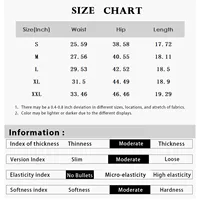 Women Vintage Elastic Low Waist Cargo Shorts Summer Casual Solid short overalls pants with Pockets for Sports - Image 6