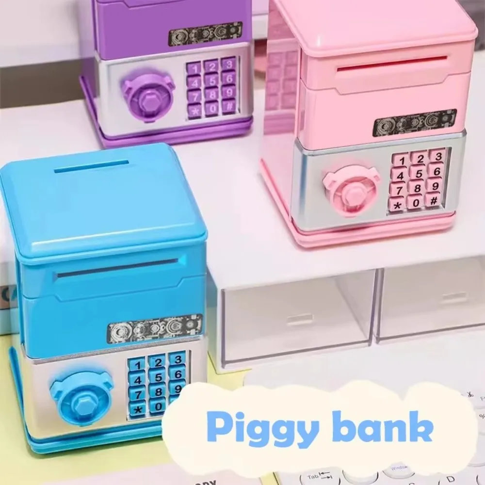 Password Children's Toy Piggy Bank ATM Mini Cash Saving Money Box Child Gift Financial Saving Toys Money Saving Bank Boys Girls