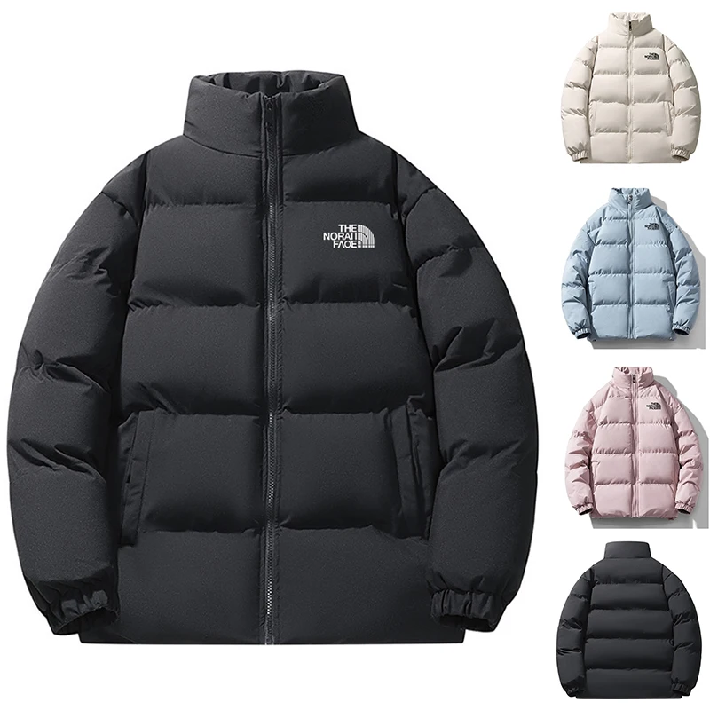 Down Jacket Cotton Jacket Men's Down Cotton Jacket Winter Stand Up Collar Jacket