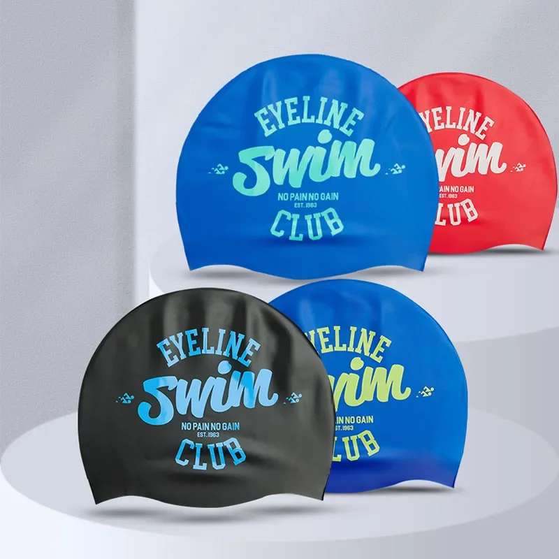 

Soft Silicone Swim Caps for Adult Male Female Swimming Water Sports High Elasticity Hair Ear Protection Seamless Swim Pool Cap