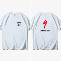 Trendy Brand Cycling Light-colored Pure Cotton Short-sleeved Summer Fashion Quick-drying Sports Short-sleeved Unisex 1
