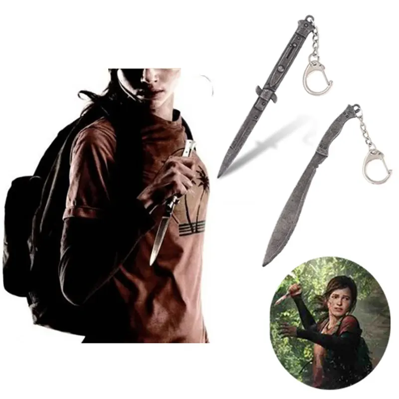 TheLastofUs2EllieSwitchbladeMacheteKeychainSelfDefense