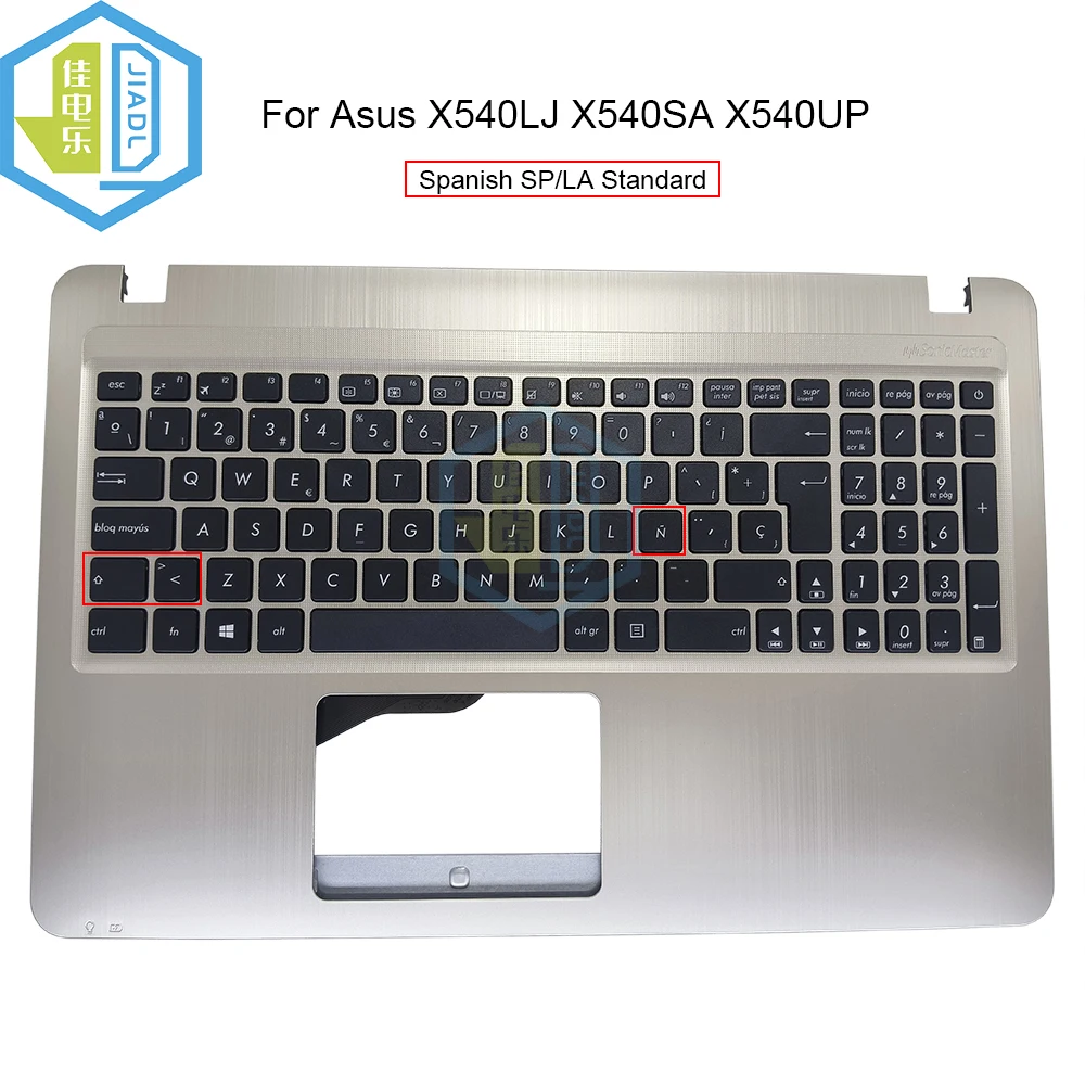 

Latin Spanish Keyboard Topcase Palmrest For ASUS X540 R540 A540 VivoBook X540UP X540LA X540SA X540LJ 90NB0B14 90NB0B11-R30220