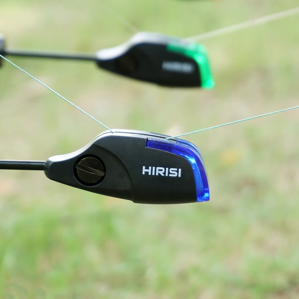 Hirisi Neue B2013 Drahtlose LED Licht Karpfen Angeln Alarm Swinger Basis Sitz für Angeln Alarme Biss Anzeige Angeln Zubehör – Detail 6