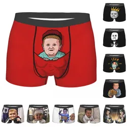 Fashion Hasbulla Magomedov Pocket Boxers Shorts Panties Men's Underpants Stretch Hasbullah Smile Briefs Underwear