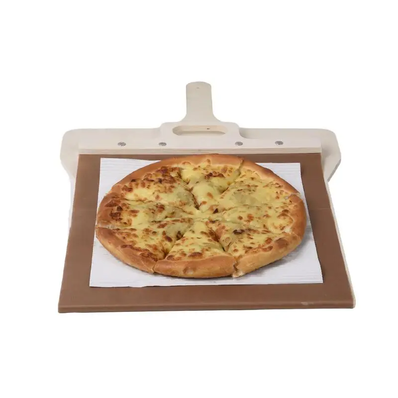 

Sliding Pizza Peel Shovel Foldable Wooden Handle Transfer Tray Pizza Spatula Bread Baking Tools Kitchen Aaccessories Gadgets