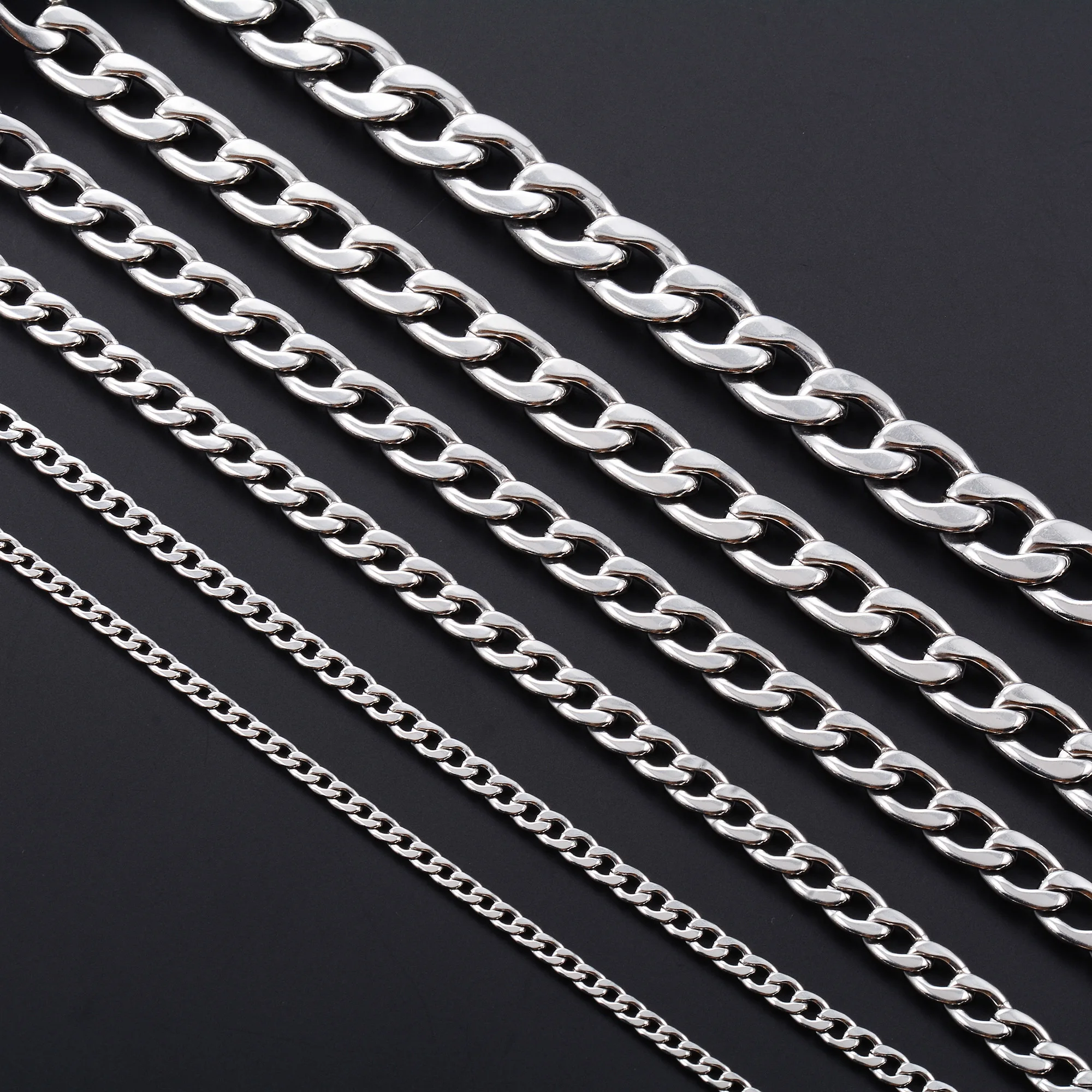 Stainless Steel Necklace For Women Men