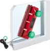 Magnetic Window Cleaner Tool | The Glider D4 Double Sided Outside Window Cleaner Tool Fits Windows 0.08"-1.6" Thick, Adjustable 1
