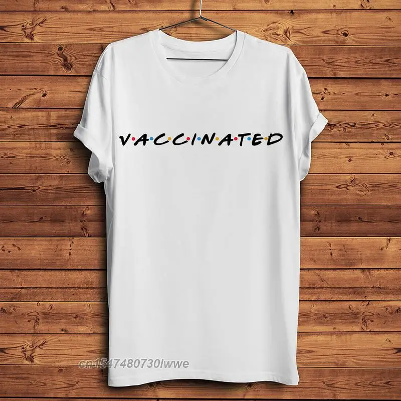 

Have Been Vaccinated Letter Print Funny Tshirt Men Holiday Casual Unisex Streetwear T Shirt