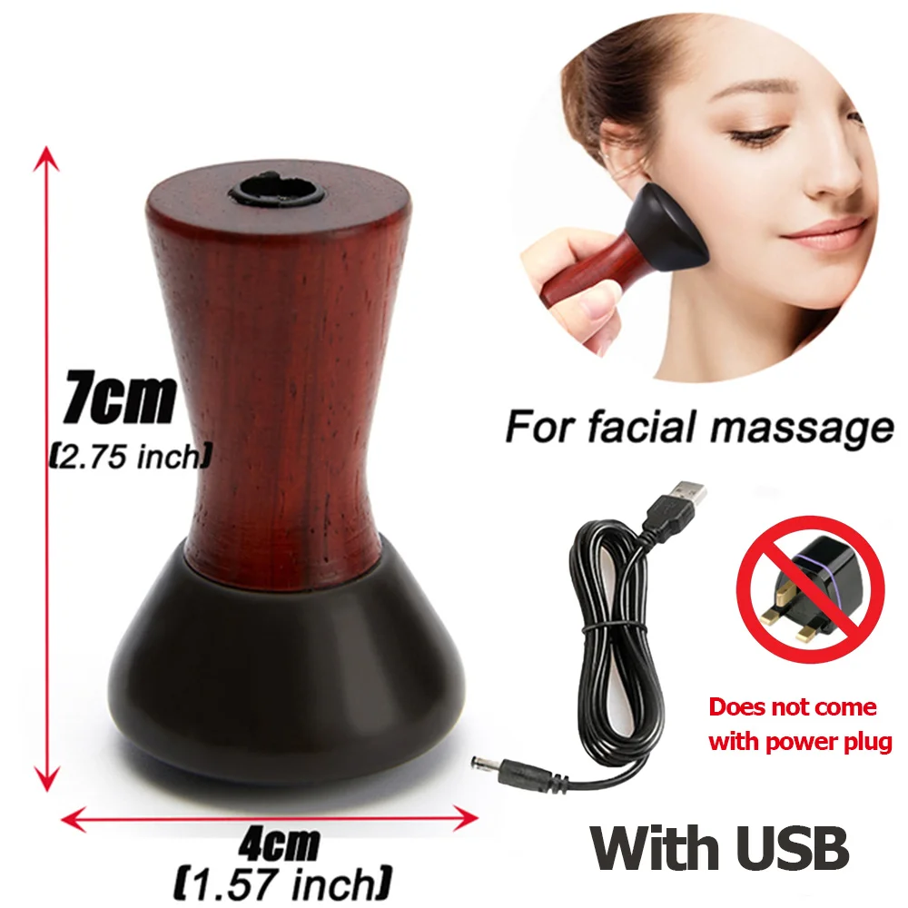 Hot Stone Electric GuaSha Massager Natural Stone Needle Skin Scraping Back Neck Face Massage Relax Muscles Skin Lift Care Spa