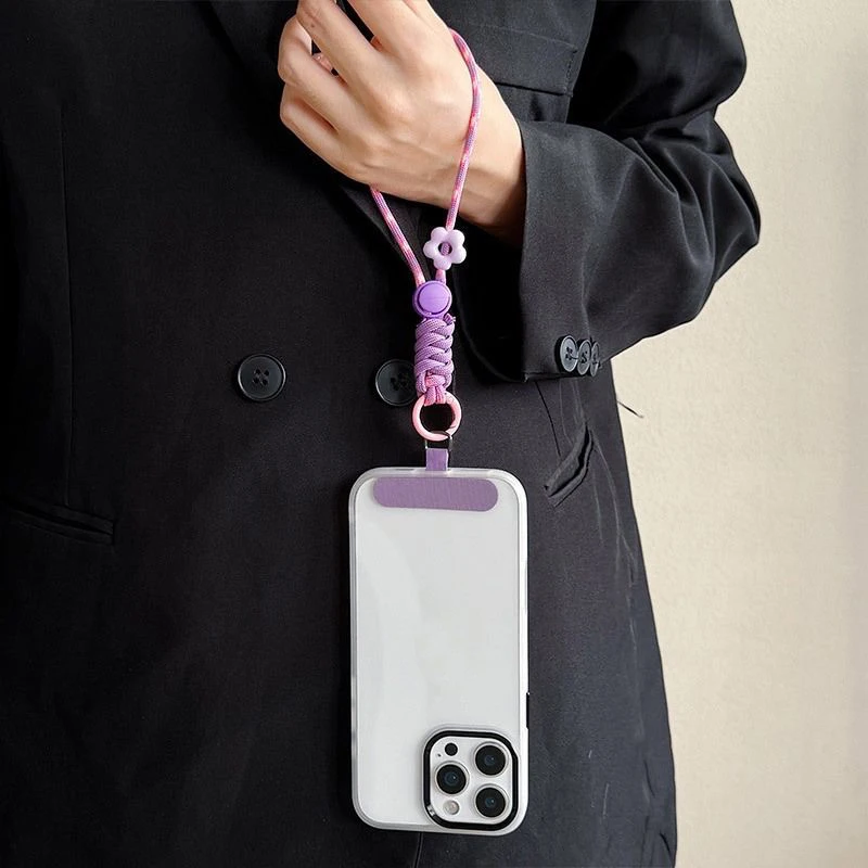 Elegant & Versatile Phone Wrist Lanyard Strap - Adjustable & Anti-Loss Design