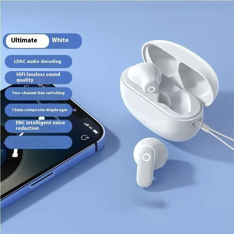 TWS Bluetooth Earphones for iPhone Wireless Bluetooth Headset Noise Cancelling Earbuds with Mic Wireless Headphones