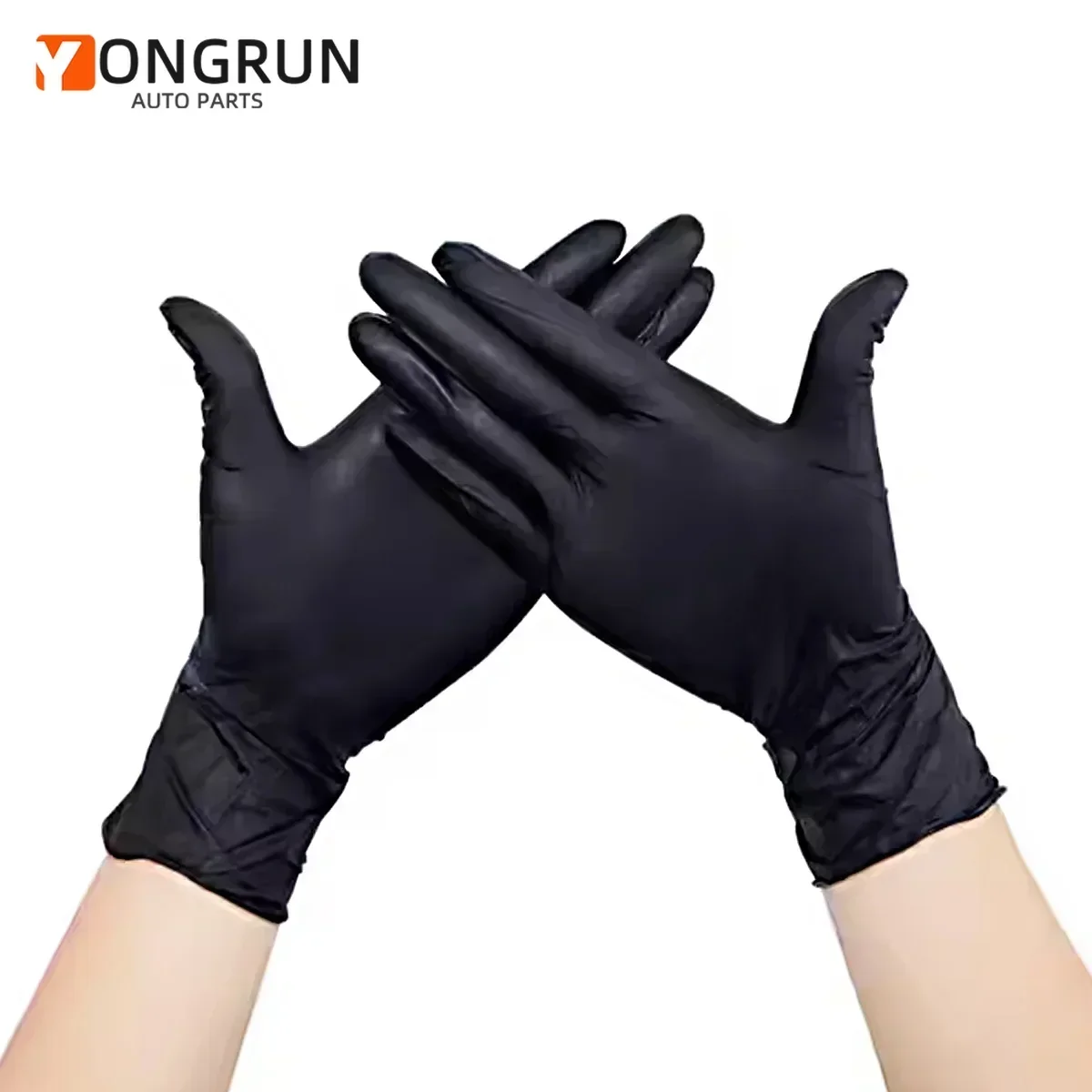 Black Nitrile Gloves for Cleaning Latex Maintenance Household Kitchen Bathroom Dishwashing Nail Art Hair Dye Pets 30 50 100Pcs