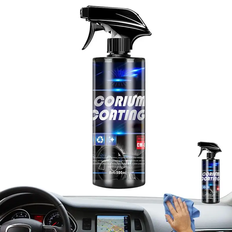 

Car Fabric Seat Cleaner Concentrated Cleaning Spray For Car Interior High Density Clean Liquid For PU Leather Glass Fabrics Mild