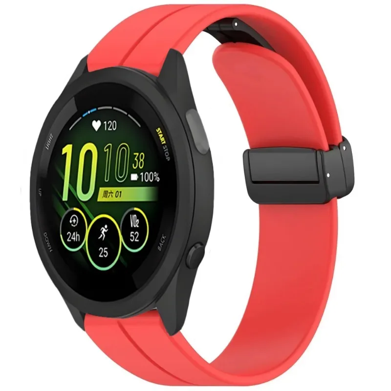 Soft Silicone Magnetic Bracelet Wristband - 20mm/22mm Band