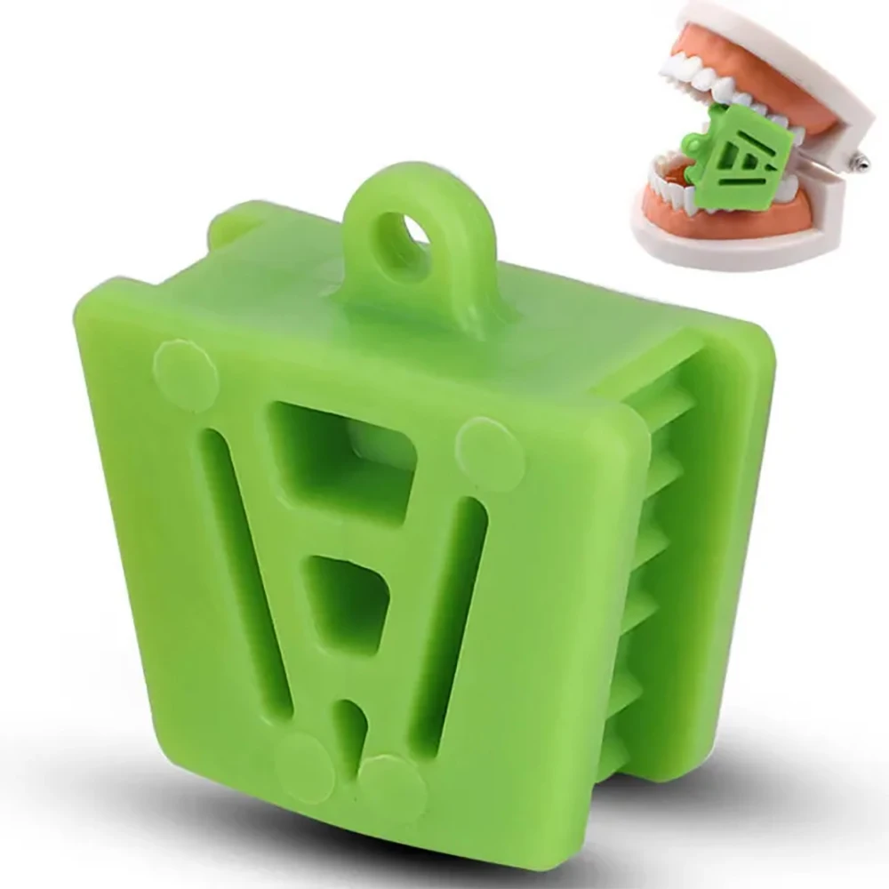 30 Pièces Cales-bouche Dentaires Latex - Blocs à Mordre, Ouvre-bouche, Neufs