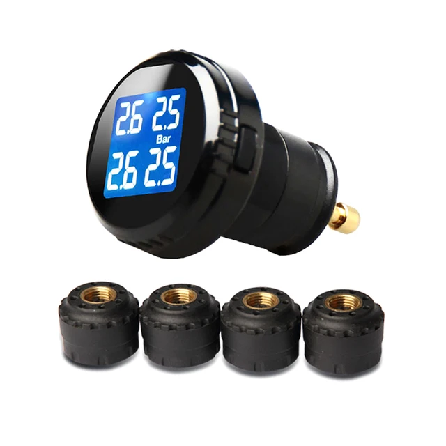 TPMS Wireless Per Auto - Monitor Pressione Pneumatici Con 4 Sensori E Display LCD - Foto 10