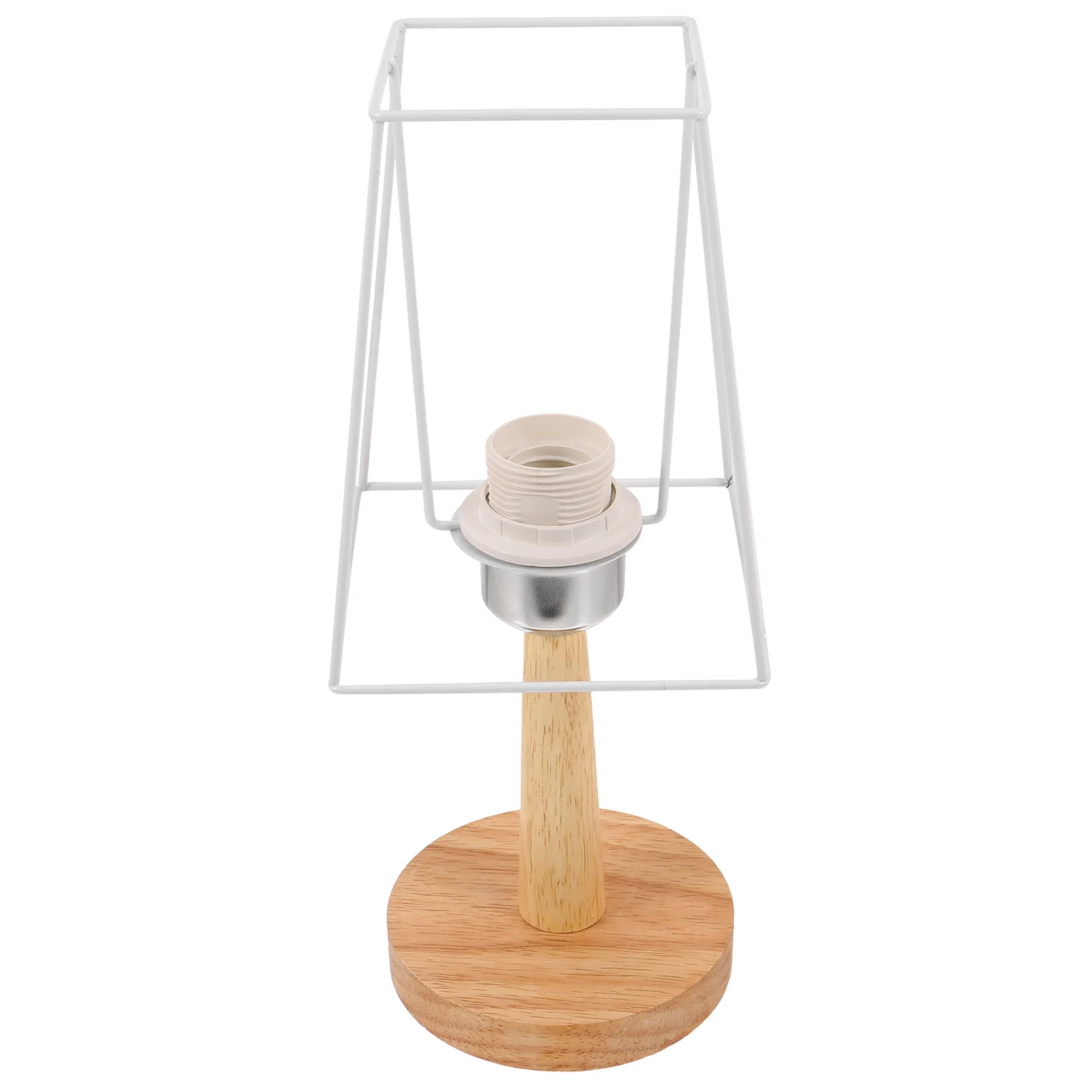 

Rattan Table Lamp Stand for Bedroom Light with Base Modern Manual Lamps Bedside Iron DIY Desk Lights
