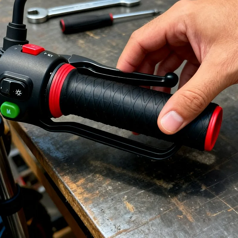 Universal Motorcycle Handlebar Cover Self Shrinking Handlebar Brake Cover Non-slip Silicone Riding Equipment Protective Covers