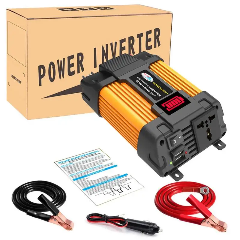 Car Power Inverter Power Inverter Car Starterr Buster Safe Protections