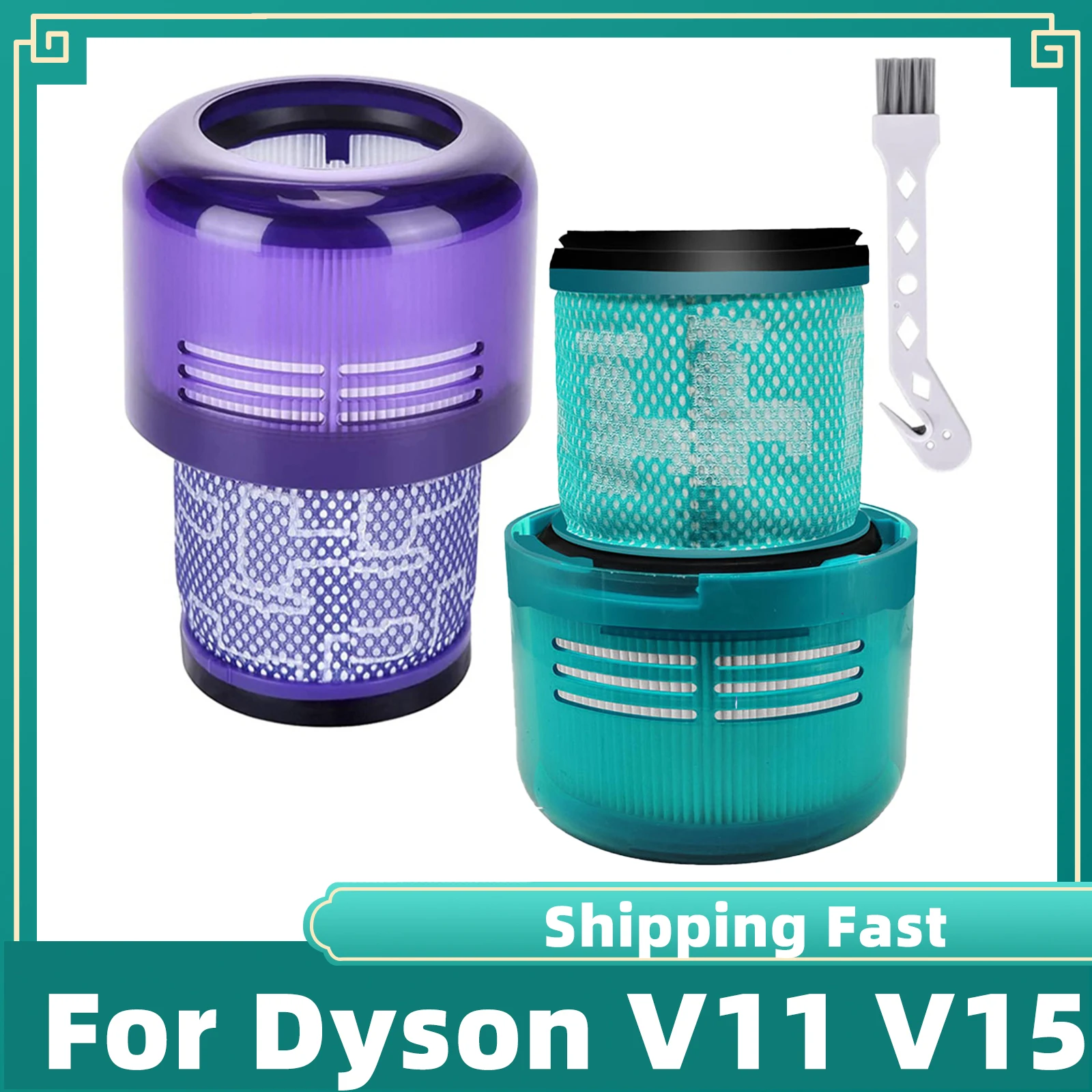 Sostituzione Del Filtro Hepa Per Dyson V11 Sv14 V15 Sv15 970013-02 Cyclone Absolute Animal Cordless Aspirapolvere Accessori