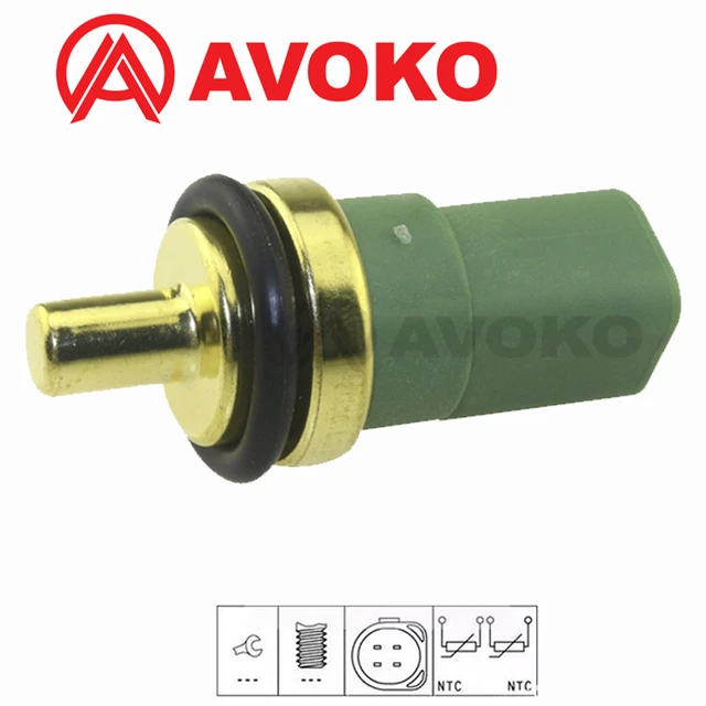 Ect Coolant Temperature Sensor Water Temp Switch For Audi A3 A4 A6 B5 C5 Tt  Rs6 Quattro 1.2 2.0 2.4 1.4 1.8 T 078919501c - Crankshaft/camshafts  Position Sensor - AliExpress