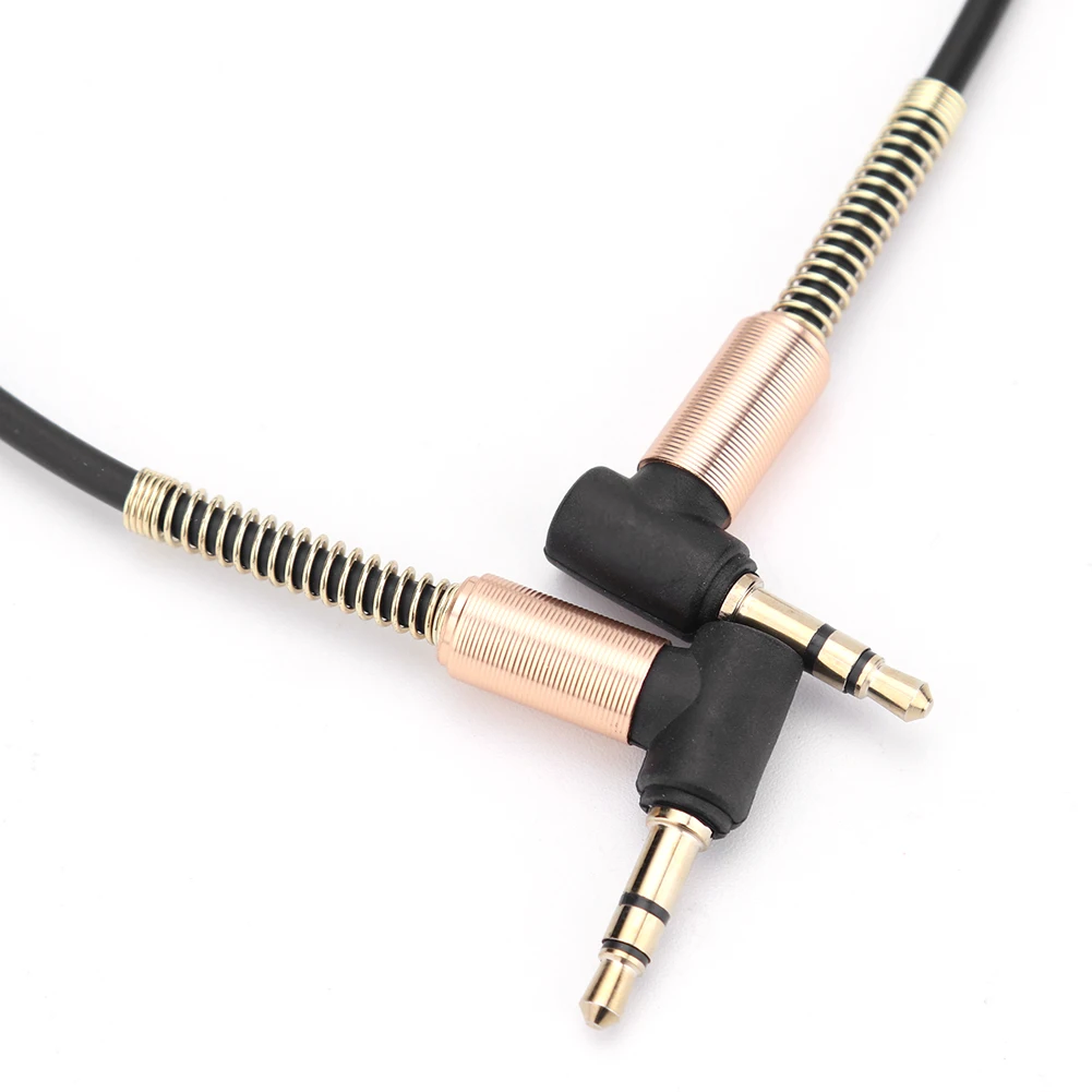 Multi-functional 3.5mm to 3.5mm Male Plug Audio Connector  Practical Classic Cable Car Aux Converter Adapter for MP3