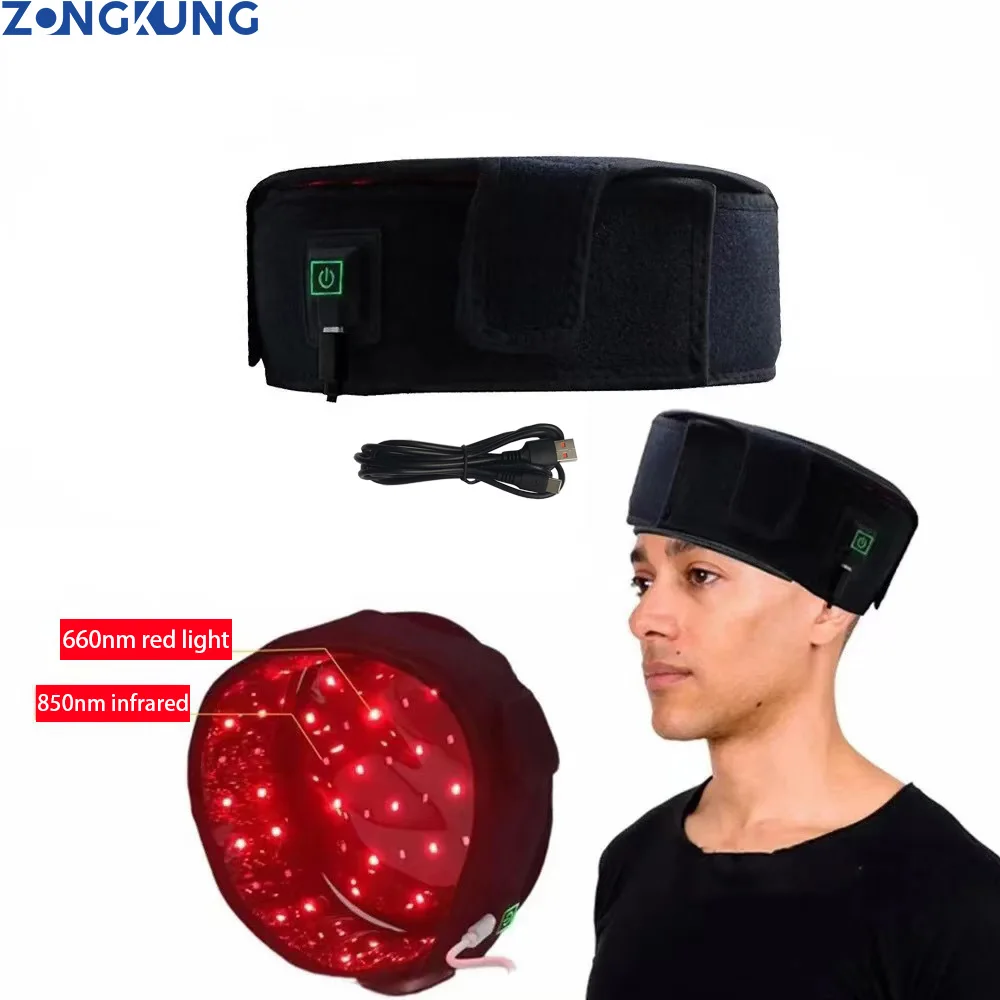 

Red Light Hair Massager, 660nm and 880nm Near-infrared Red Light Treatment Equipment, Repairing Hair Damage and Growing Hair