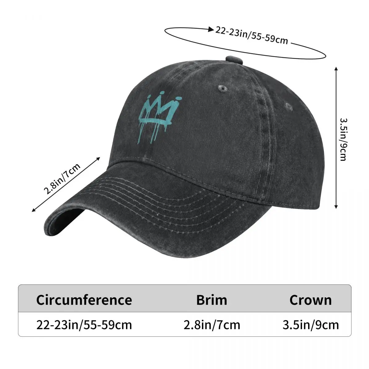 Young Royals Baseball Cap Crown Female Male Design Hip Hop Dad Hats Summer Classic Outdoor Gym Baseball Caps
