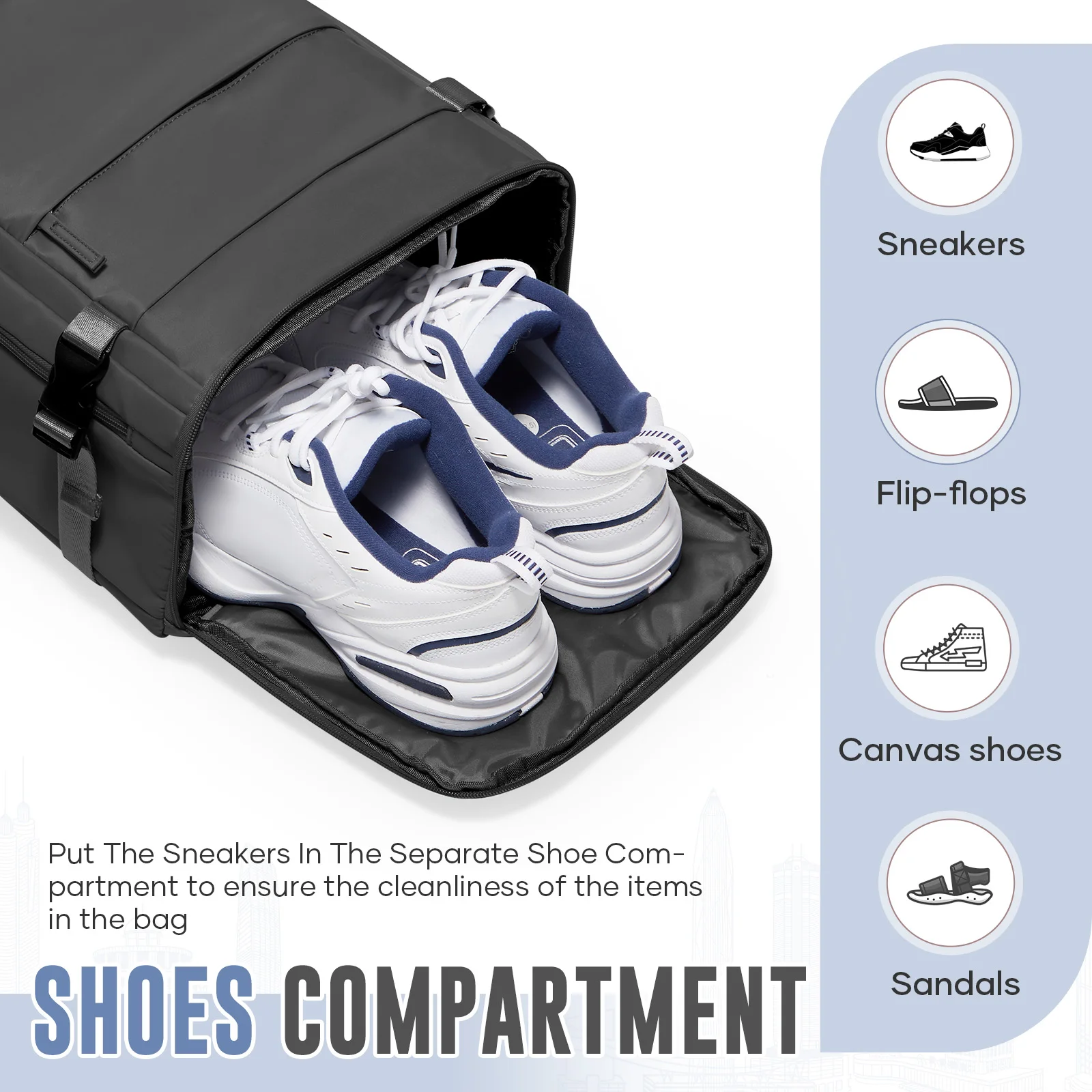 Organizer Clothes Storage Bag,Travel Shoulder Bag Vacuum Storage Bags Pump Travel Bag Travel Essentials Woman Bags Men Backpack