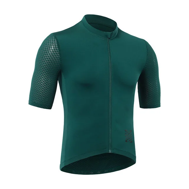 thumbnail image 1 of ARSUXEO - Camiseta de ciclismo para hombre, camiseta de manga corta para equipo profesional de MTB, ropa de ciclismo de verano, camiseta de motocross para descenso, transpirable, 1 of 5
