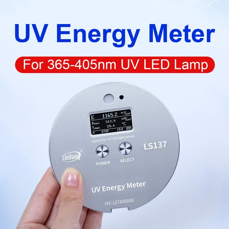 Uv Energy Meter Radiometer LS137 Measure Energy Power Temperature UVA LED Light Sources Ultra-small Size High Precision