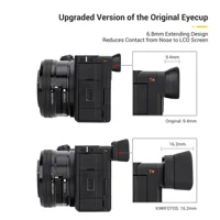 KIWIFOTOS FDA-EP20 Eyepiece EyeCup Long Camera Eyecup Viewfinder Extended for Sony A6700 Eyeshade Protector Accessories - Image 3