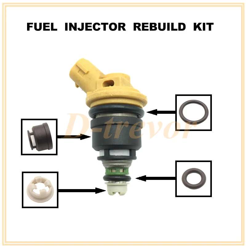 Kit Di Riparazione Ugello Iniettore Carburante Per Subaru Sti Wrx Gc8 My99 Sti E85 Jecs 16600-Aa170 16611-Aa170