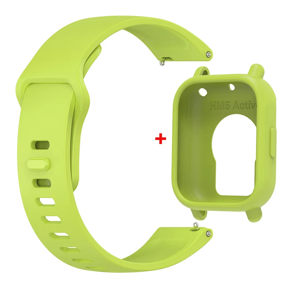 Silicone Strap with Protective Case