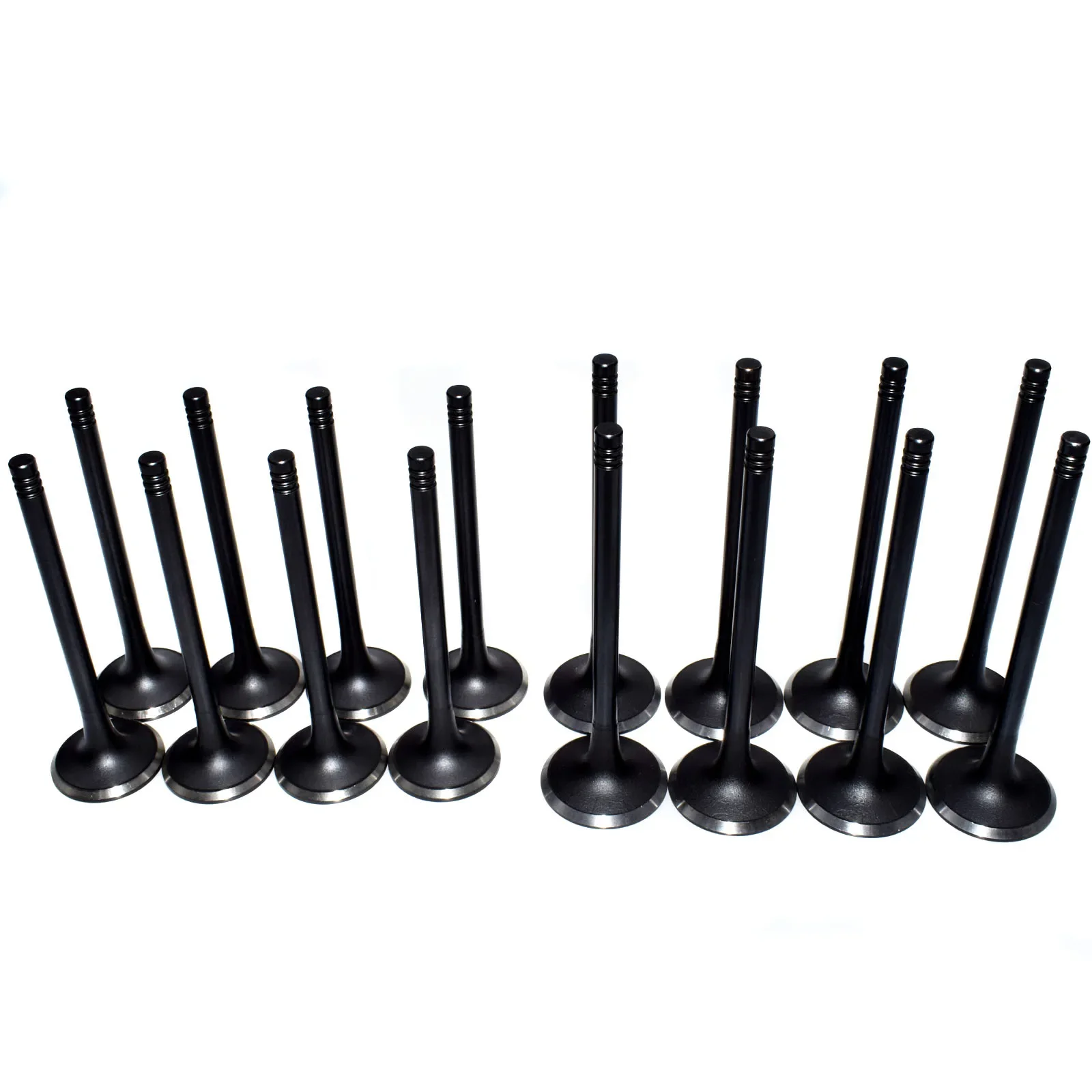 WOLFIGO 8 Intake & 8 Exhaust Valve for Chevrolet Optra Daewoo Leganza Suzuki Forenza Reno Isuzu Amigo Rodeo 90412277 90410813