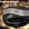 Nut Bread Baking Machine Sandwich Iron Toaster Non-stick Pan DIY Snacks Dropshipping 4