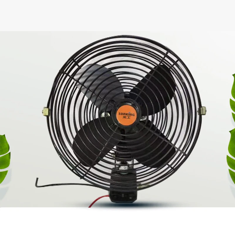 Ventilatore Auto 12V/24V Oscillante - Portatile, Silenzioso, Per Auto, Camper, Ufficio - Foto 9