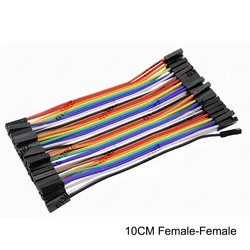 Dupont Jumper Wire Kit - Assorted Lengths Female & Male Connectors (10CM F - F)