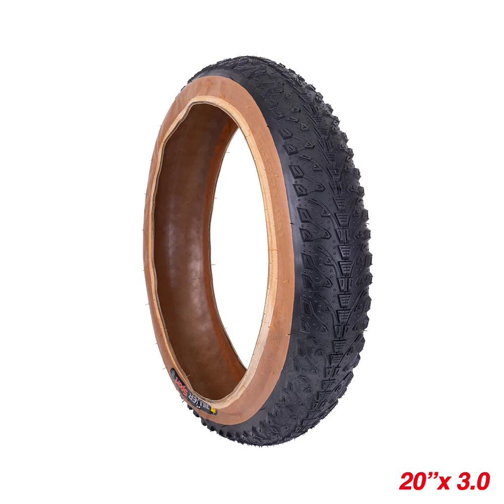 20x3,0 Zoll fette Fahrrad reifen Gummi Fahrrad Falt reifen Schnee Strand Fahrrad Ersatz reifen – Detail 13