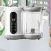Baby Food Steamer Touch Screen Control Puree Machine Blending Multifunctional Cooking with Digital Timer for Home Picnic Kitchen 2