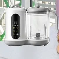 Baby Food Steamer Touch Screen Control Puree Machine Blending Multifunctional Cooking with Digital Timer for Home Picnic Kitchen 2