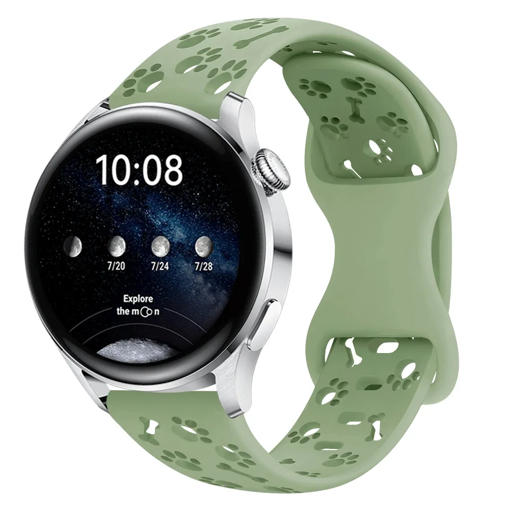 Versatile Silicone Watch Strap - Available in 18mm, 20mm, 22mm Sizes