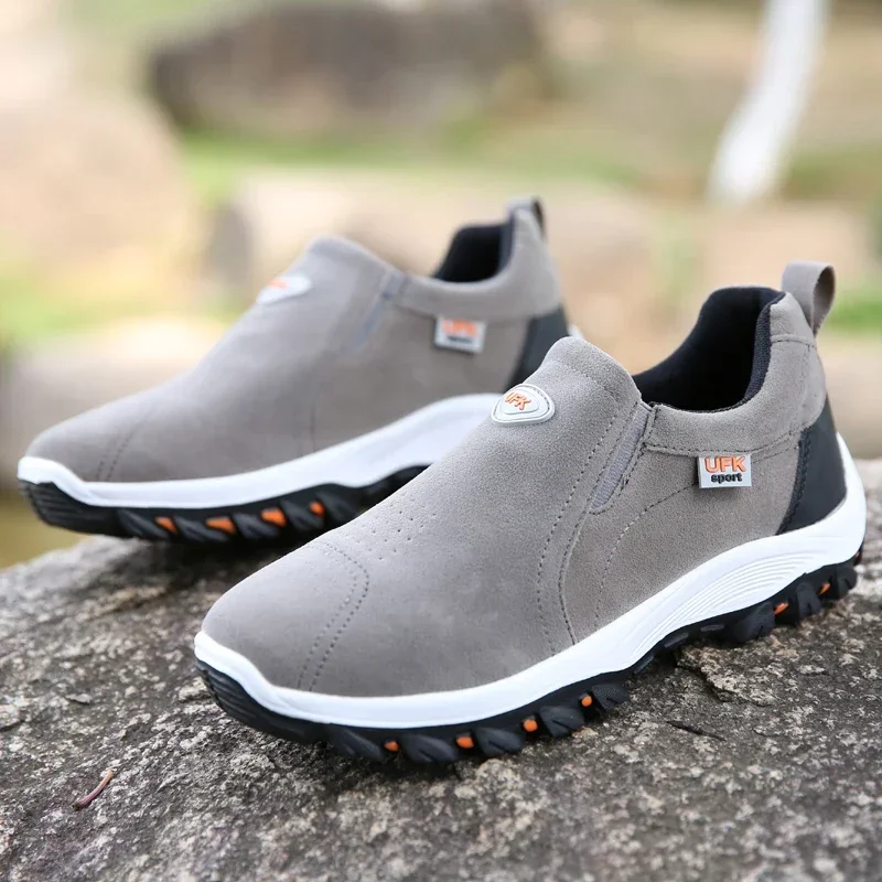 2024 New Casual Men's Sports Shoes Outdoor Walking Loafers Comfortable Shoes Fashionable and Lightweight Plus Size 38-50 4